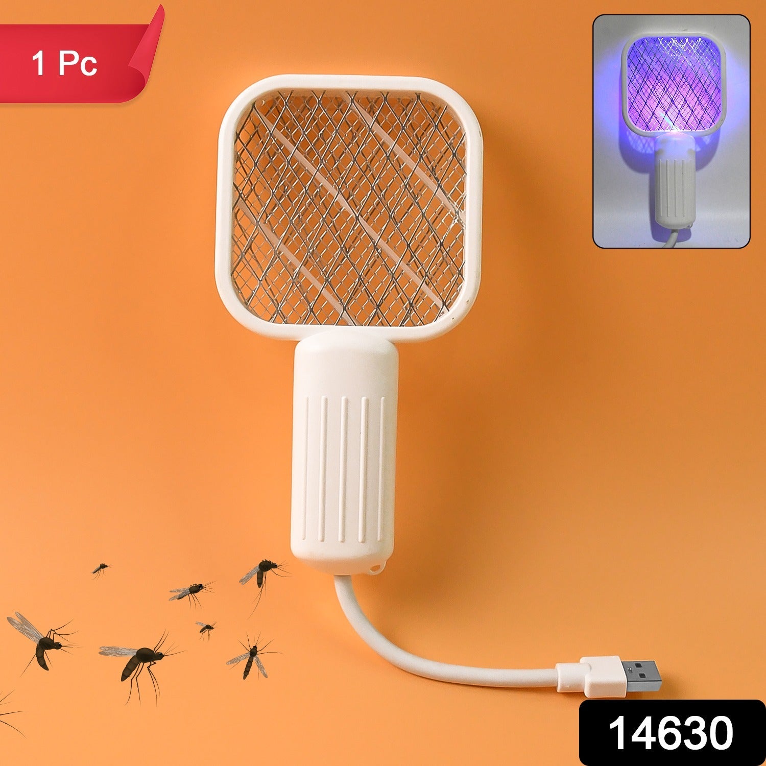 USB Rechargeable Insect Killer Racket  USB Rechargeable Insect Killer Racket